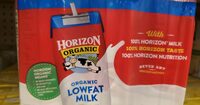 Organic lowfat milk