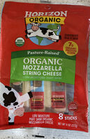 Organic Mozzarella String Cheese