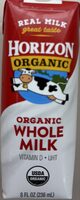 Organic Whole Milk