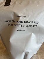 New Zealand Grass Fed Whey Protein Isolate