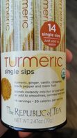 Turmeric single sips