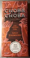 Dark Chocolate 71% Spicy Strawberry