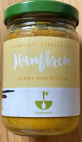 Hanfsaat Streichzart Hanfkrem Kürbis Rosa Pfeffer