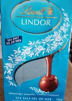 Lindor Chocolates Sea Salt