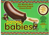 Fresh-Frozen Real Banana Halves Dipped In Super-Thick