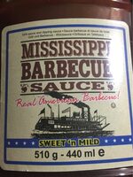 Barbecue Soße Sweet and Mild