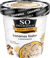Bananas Foster (Chocolate Banana Flambé) Cashew Milk Non-Dairy Ice Cream