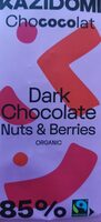 Dark chocolate nuts et berries