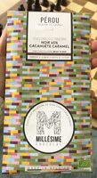 Chocolat noir 65% cacahuète caramel