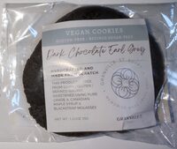 Vegan Cookies, Dark Chocolate Earl Grey