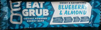 Blueberry & Almond Cricket Powered Energy Bar