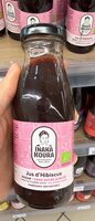 Jus d’hibiscus bissap sans sucre ajouté