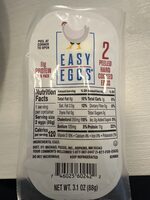 2 Peeled Hard Cooked Eggs