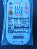 Peeled Hard Cooked Eggs