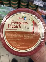 Houmous picanti au piment rouge