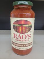 Rao's Italian sausage & mushroom sauce
