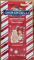 Peppermint Bark Snowmen