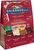 Chocolate holiday chocolate assortment squares