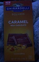 Caramel milk chocolate bar