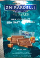 Milk Chocolate Sea Salt Caramel Squares