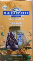 Caramel Milk Chocolate Snowmen