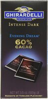 Chocolate intense dark bar