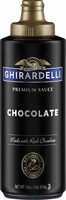 Chocolate flavored sauce