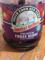 Premium Three Berry Fruit Spread