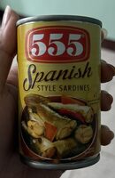 555 spanish sardines 155g