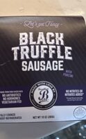 Black truffle sausage