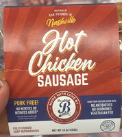 Hot Chicken Sausage