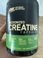 Micronized Creatine Capsules