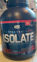 Performance whey isolate