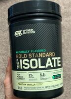 Naturally flavored gold standard 100% ISOLATE