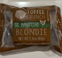 Manifesto Blondie Toffee Crunch