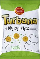 Plantain lime chips