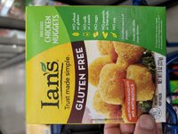 Breaded chicken nuggets
