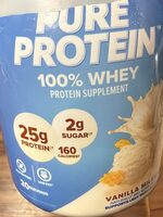 PURE PROTEIN 100% Whey Vanilla Cream