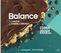 Cookie Dough Nutrition Bar