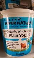 Organic Plain Yogurt
