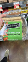 Sugar Free Spelt Almond Biscuits