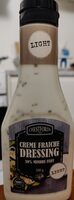 Creme fraiche dressing