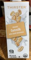 Organic oat milk