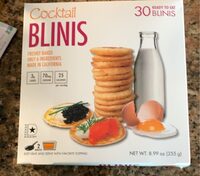 Coctail blinis