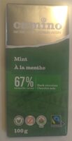 67% Cacao Mint Dark Chocolate