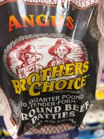 Angus Quarter Pound Tender-form Round Beef Patties
