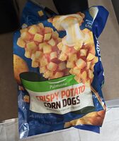 Crispy potato corndog