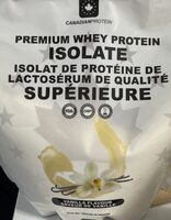 Premium Whey Protein Isolate Vanilla Flavor