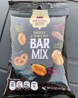 Nuts sweet & savory bar mix