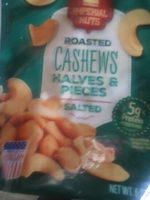 Roasted cashews halves & pieces